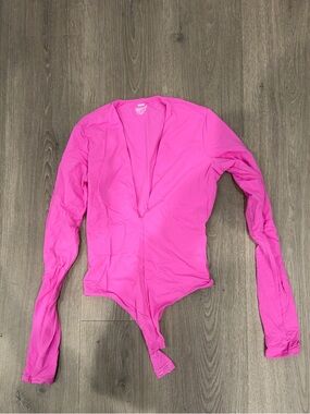 Skims Plunge Neck Bodysuit